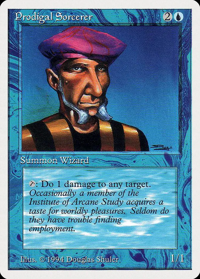 1994 Summer Magic / Edgar Prodigal Sorcerer common #75 common card image
