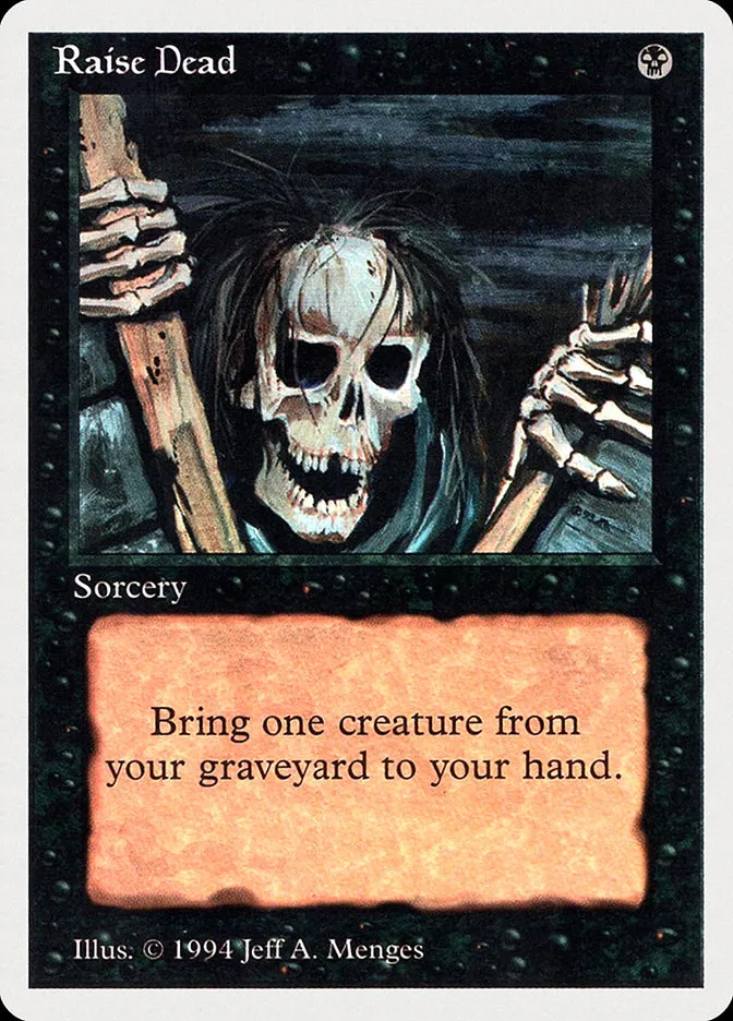 1994 Summer Magic / Edgar Raise Dead common #124 common card image
