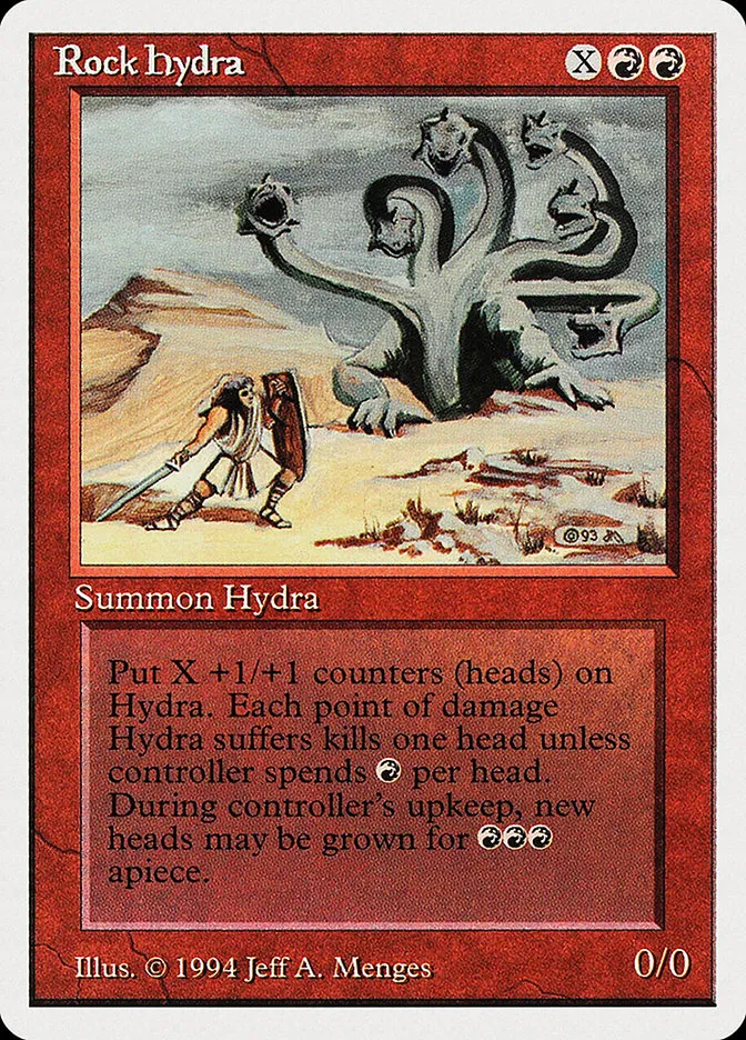 1994 Summer Magic / Edgar Rock Hydra rare #173 rare card image