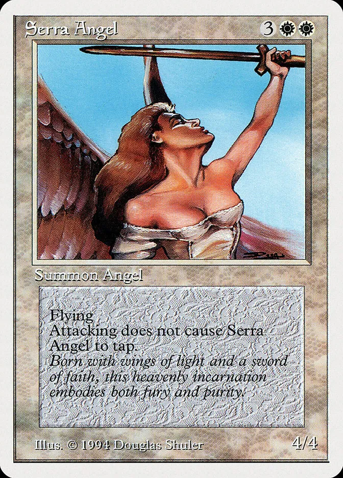 1994 Summer Magic / Edgar Serra Angel uncommon #40 uncommon card image