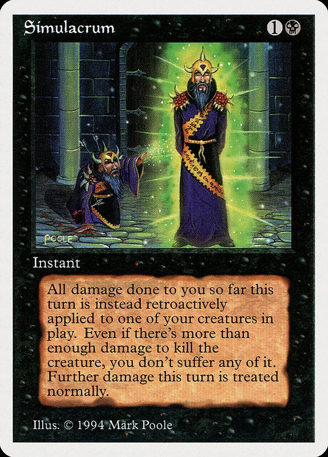 1994 Summer Magic / Edgar Simulacrum uncommon #130 uncommon card image