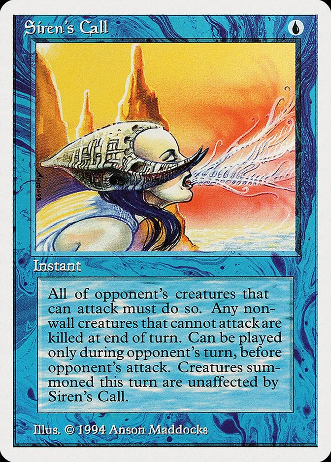 1994 Summer Magic / Edgar Siren's Call uncommon #80 uncommon card image