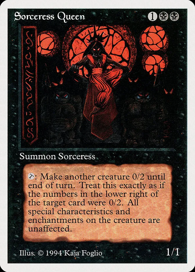 1994 Summer Magic / Edgar Sorceress Queen rare #131 rare card image