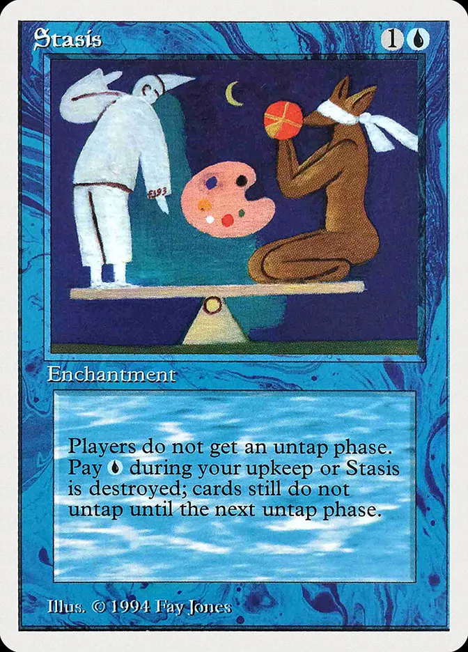 1994 Summer Magic / Edgar Stasis rare #83 rare card image