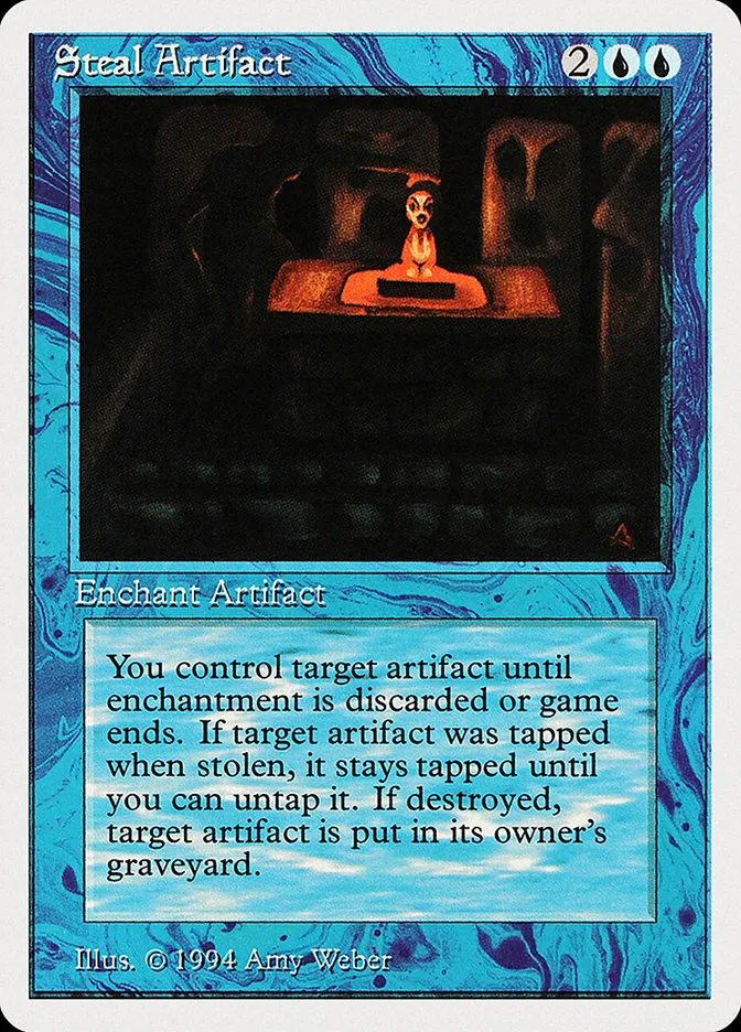 1994 Summer Magic / Edgar Steal Artifact uncommon #84 uncommon card image