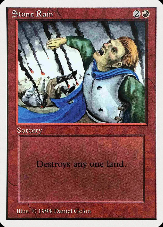 1994 Summer Magic / Edgar Stone Rain common #180 common card image