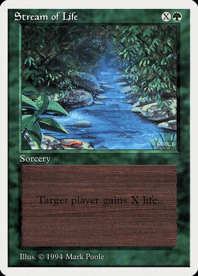 1994 Summer Magic / Edgar Stream of Life #217 common card image