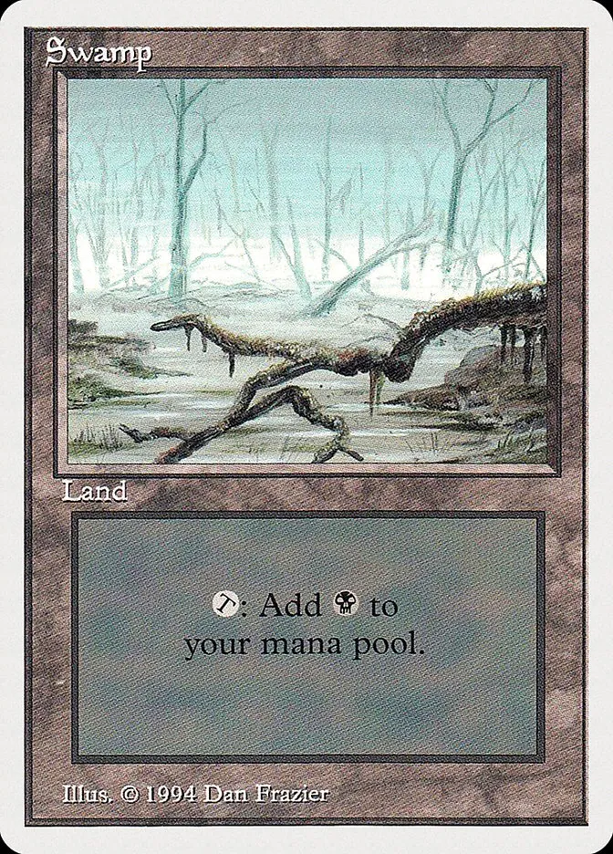1994 Summer Magic / Edgar Swamp common #298 common card image
