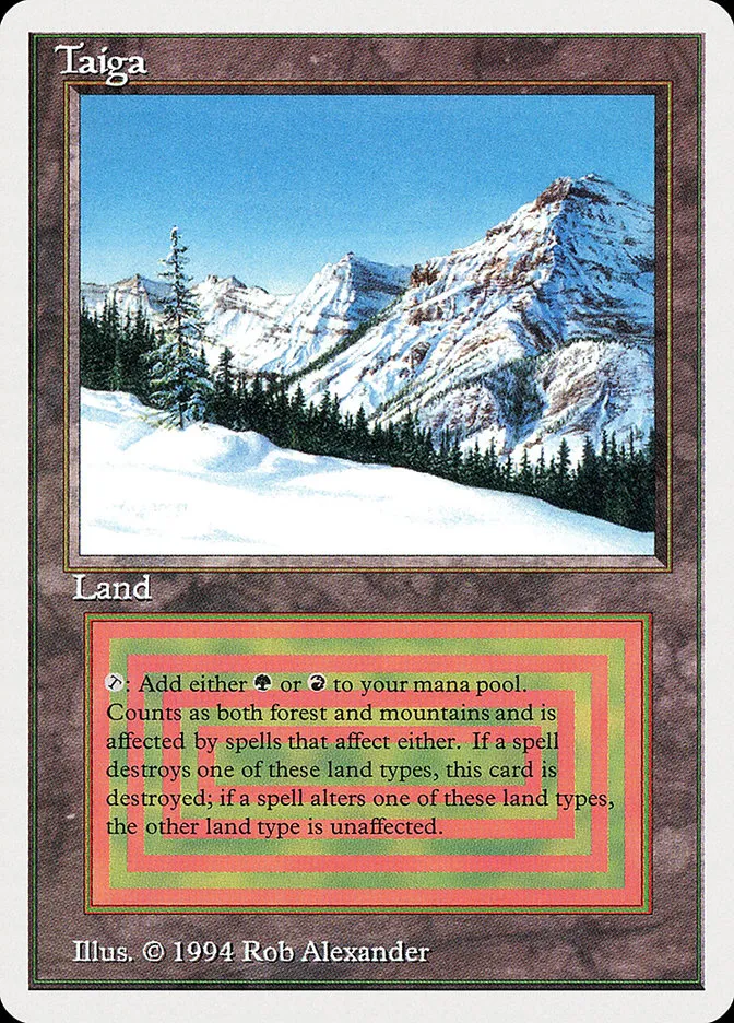 1994 Summer Magic / Edgar Taiga rare #287 rare card image