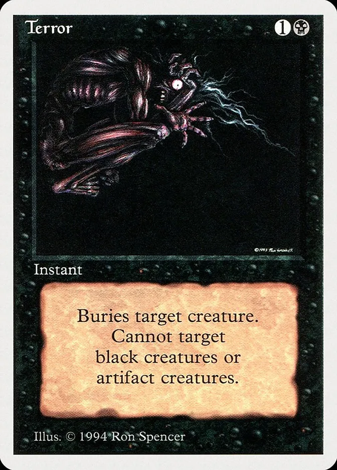 1994 Summer Magic / Edgar Terror common #132 common card image