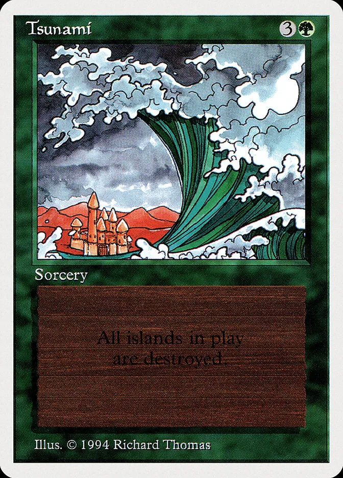 1994 Summer Magic / Edgar Tsunami uncommon #222 uncommon card image