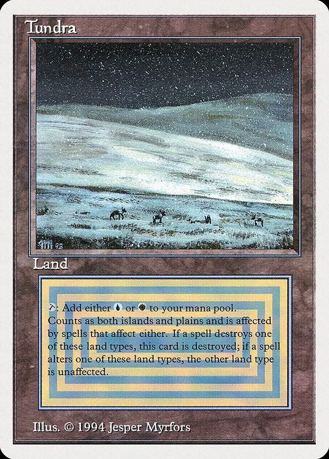 1994 Summer Magic / Edgar Tundra #289 rare card image