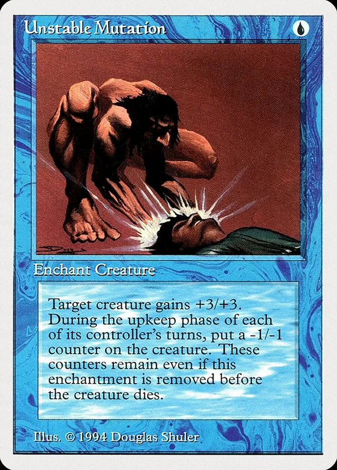 1994 Summer Magic / Edgar Unstable Mutation common #86 common card image