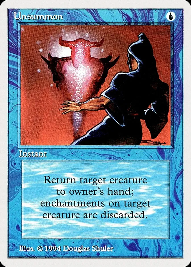 1994 Summer Magic / Edgar Unsummon #87 common card image