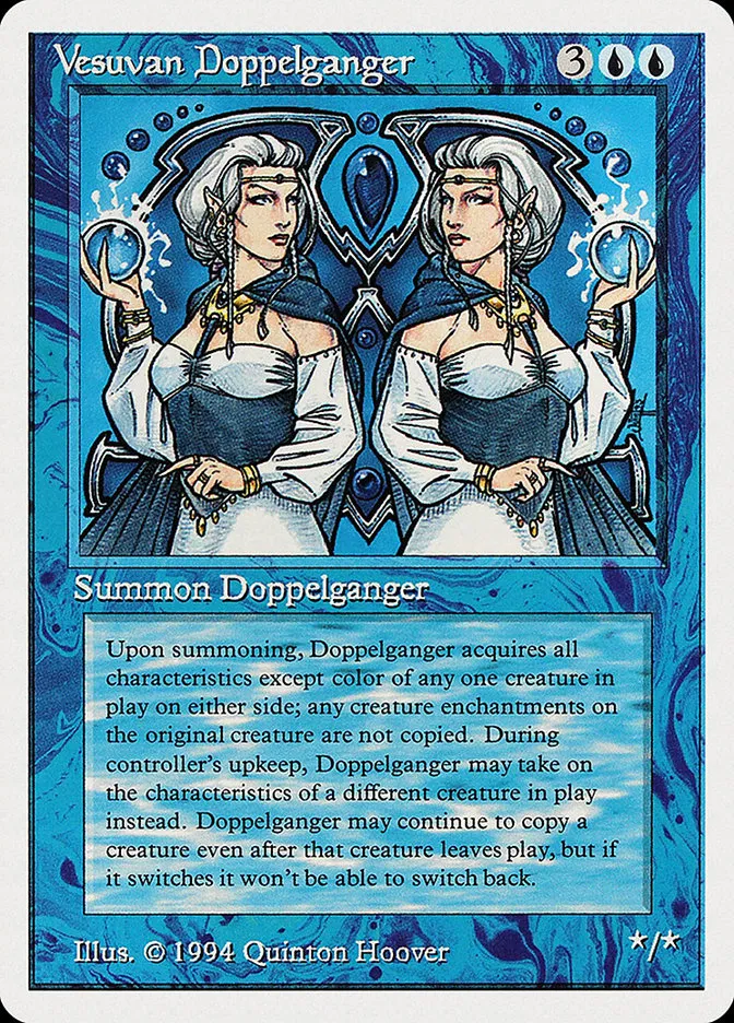 1994 Summer Magic / Edgar Vesuvan Doppelganger rare #88 rare card image