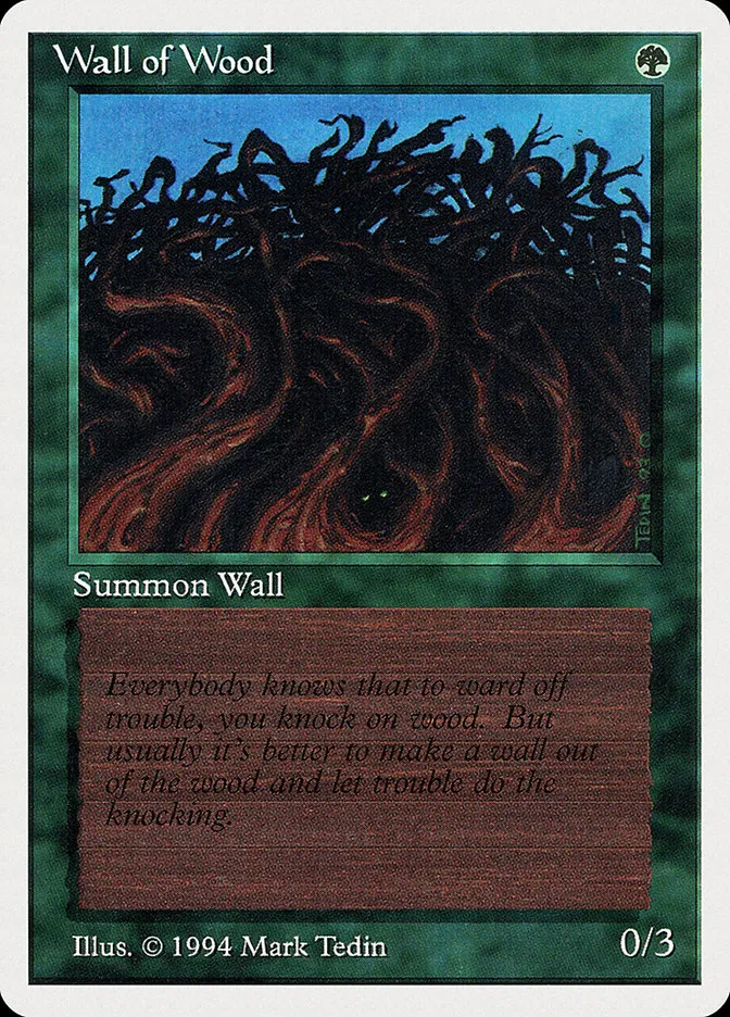 1994 Summer Magic / Edgar Wall of Wood #226 common card image