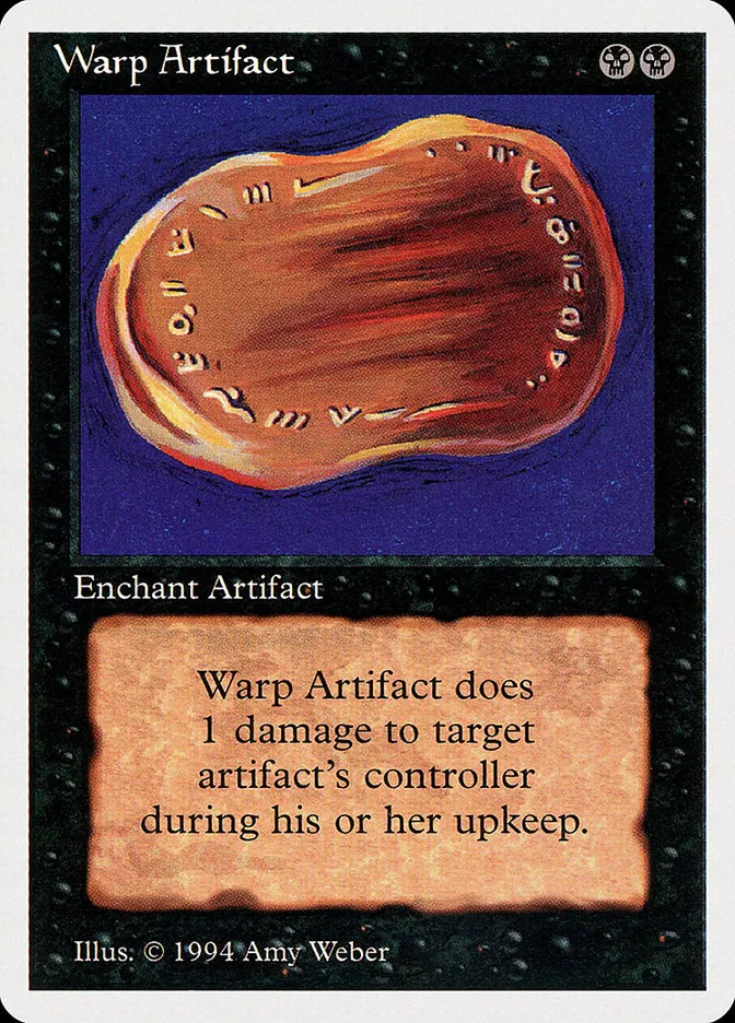 1994 Summer Magic / Edgar Warp Artifact #135 rare card image
