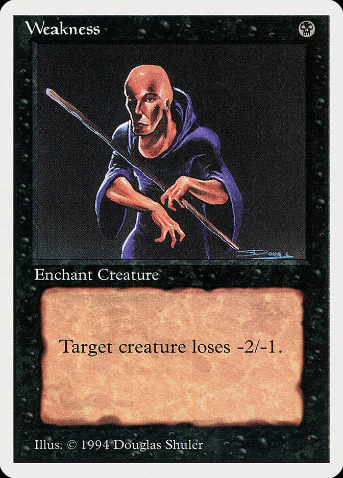 1994 Summer Magic / Edgar Weakness common #136 common card image