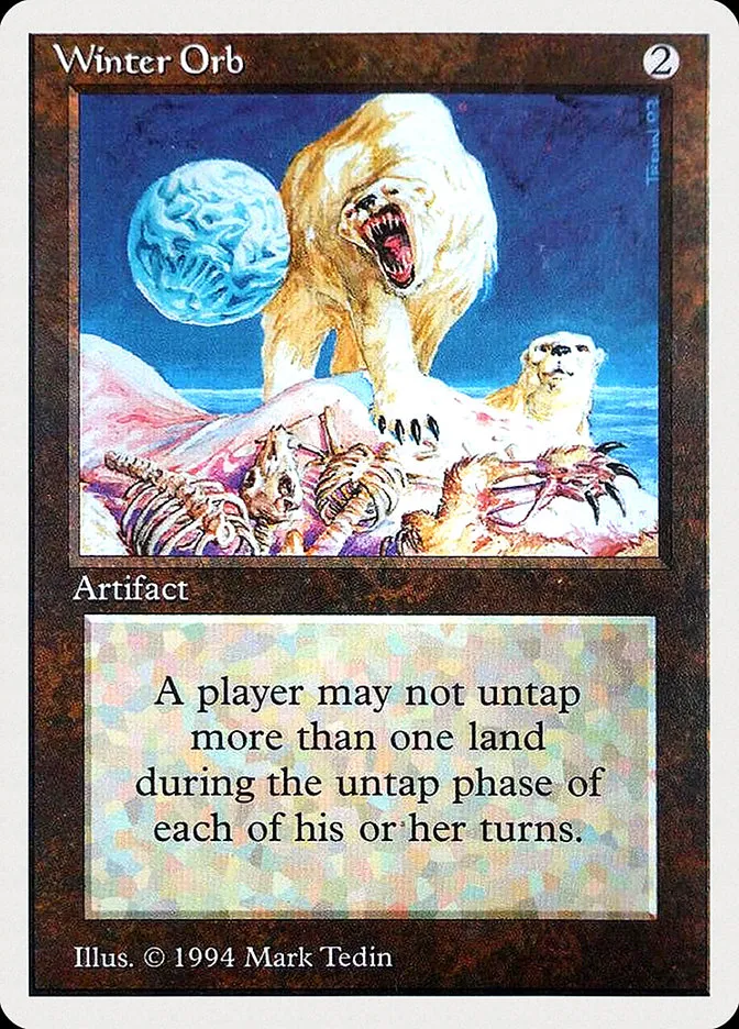 1994 Summer Magic / Edgar Winter Orb rare #280 rare card image