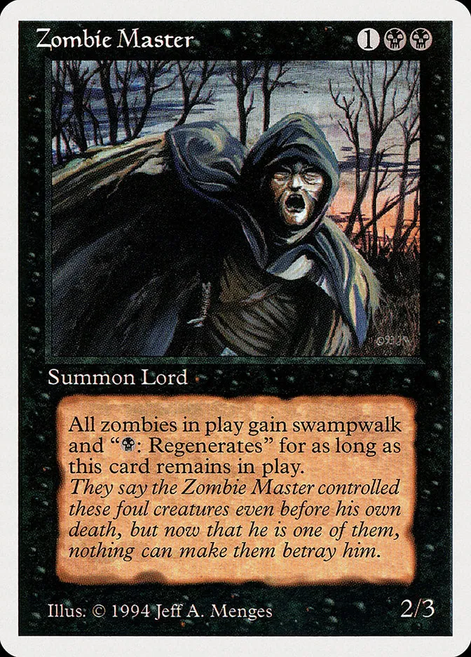 1994 Summer Magic / Edgar Zombie Master rare #138 rare card image