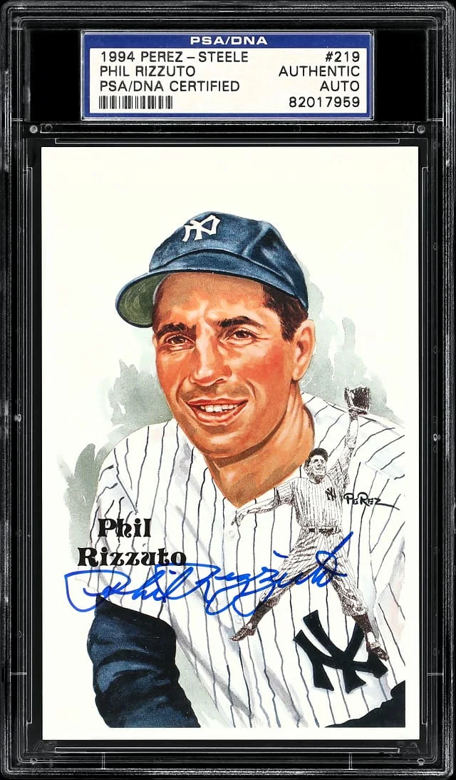 1994 Perez Steele Phil Rizzuto #219 card image