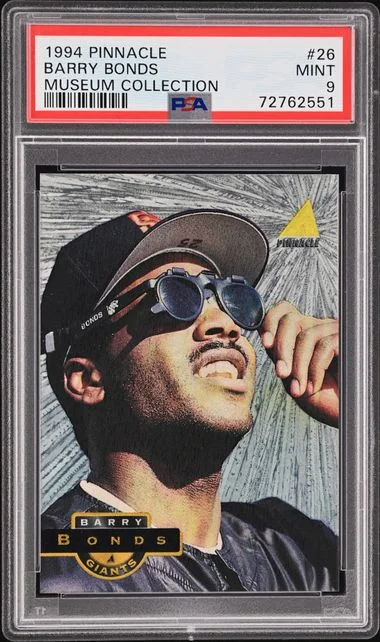 1994 Pinnacle Barry Bonds Museum Collection #26 card image