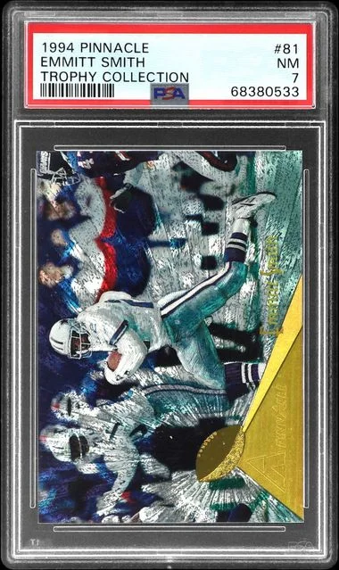 1994 Pinnacle Emmitt Smith Trophy Collection #81 card image