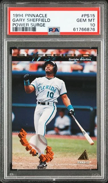 1994 Pinnacle Gary Sheffield Power Surge #PS15 card image