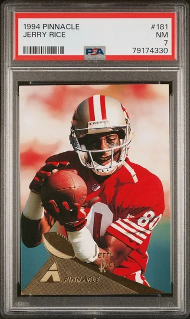 1994 Pinnacle Jerry Rice #181 card image