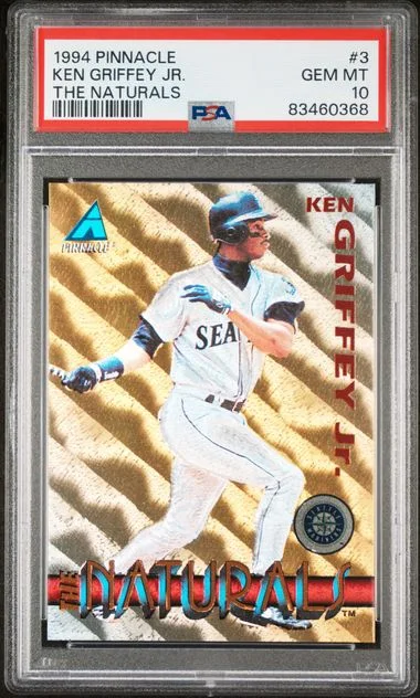 1994 Pinnacle Ken Griffey Jr. The Naturals #3 card image