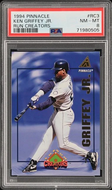1994 Pinnacle Ken Griffey Jr. Run Creators #RC3 card image