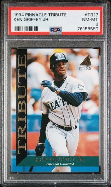 1994 Pinnacle Ken Griffey Jr. Tribute #TR17 card image