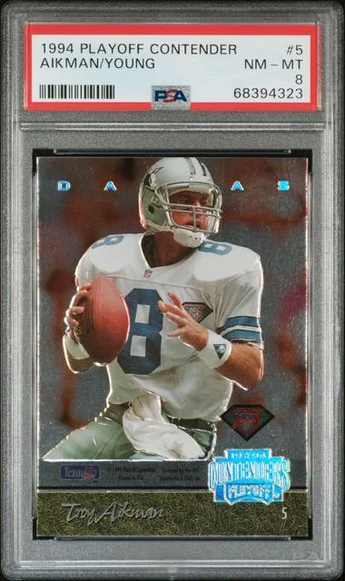 1994 Playoff Contenders Aikman/Young Back To Back #5 card image