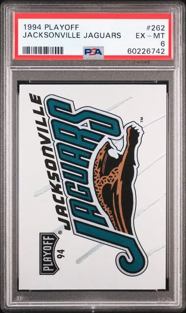 1994 Playoff Jacksonville Jaguars #262 card image