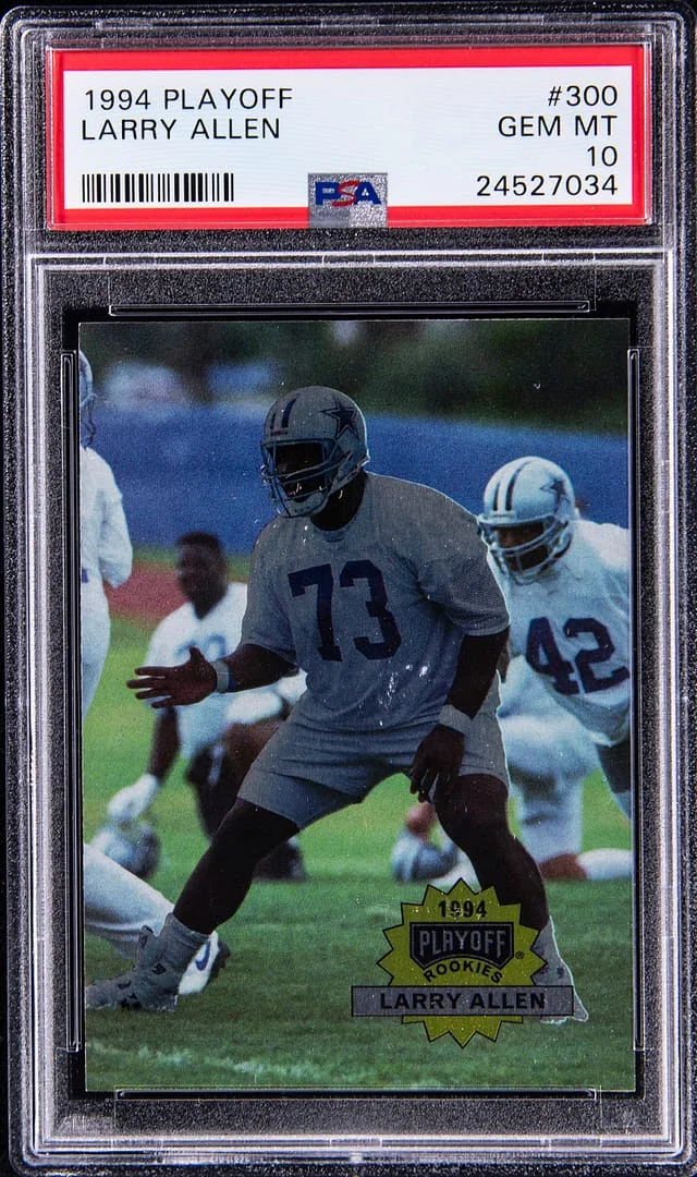 1994 Playoff Larry Allen #300 card image