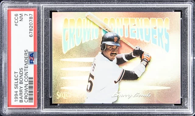 1994 Select Barry Bonds Crown Contenders #CC6 card image