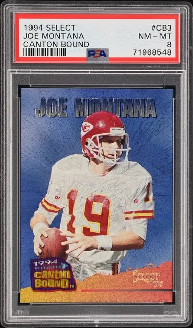 1994 Select Joe Montana Canton Bound #Cb3 card image