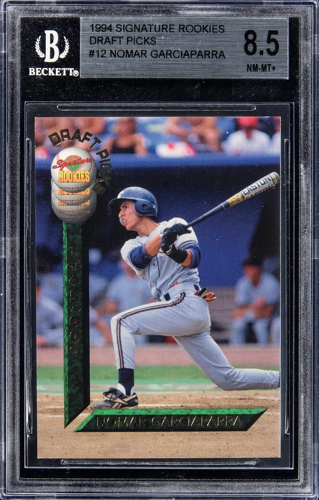 1994 Signature Rookies Draft Picks Nomar Garciaparra #12 card image