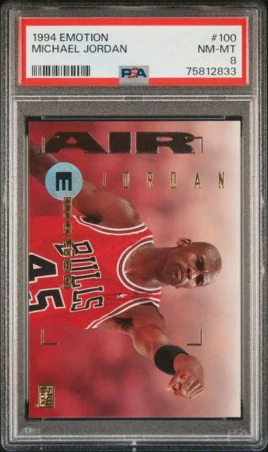 1994 SkyBox E-Motion Michael Jordan #100 card image