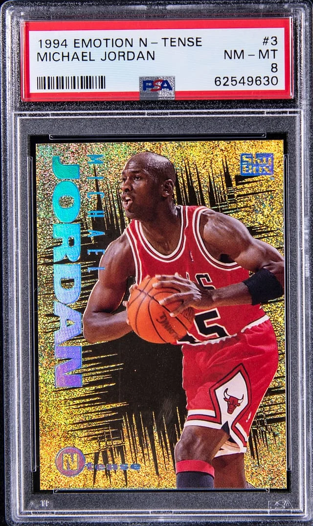 1994 SkyBox Emotion Michael Jordan N-Tense #3 card image