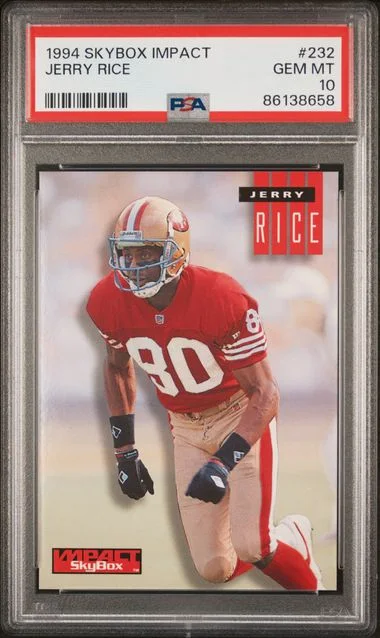 1994 SkyBox Impact Jerry Rice #232 card image