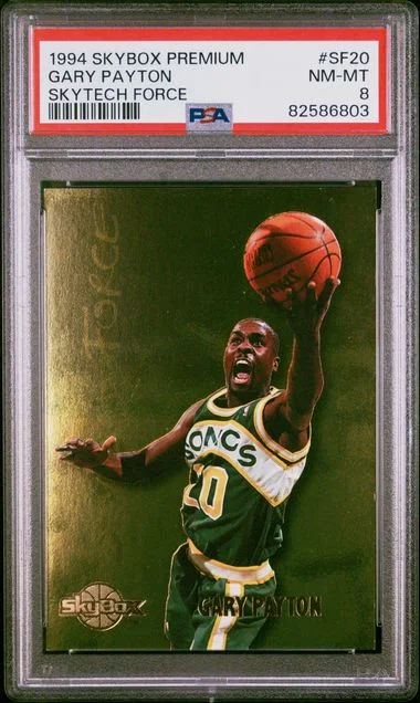 1994 SkyBox Premium Gary Payton Skytech Force #SF20 card image
