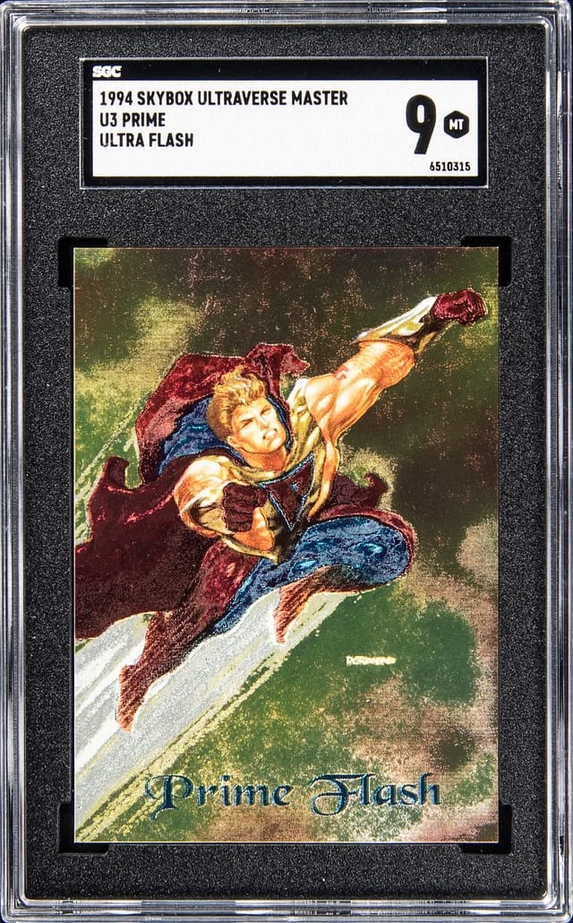 1994 SkyBox Prime Flash Ultraverse Master Ultra Flash #U3 card image