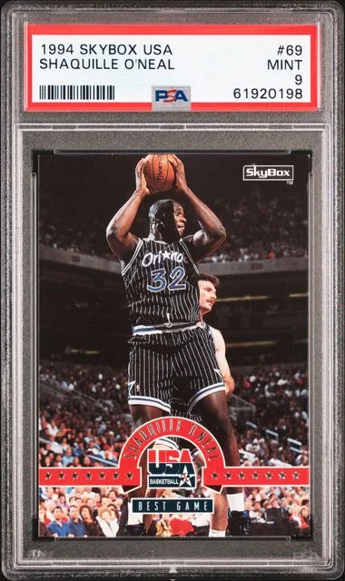 1994 SkyBox Shaquille O'Neal Usa Basketball #69 card image