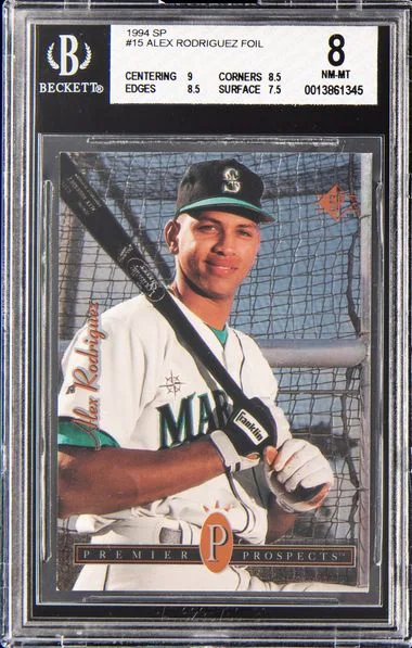 1994 SP Alex Rodriguez #15 card image