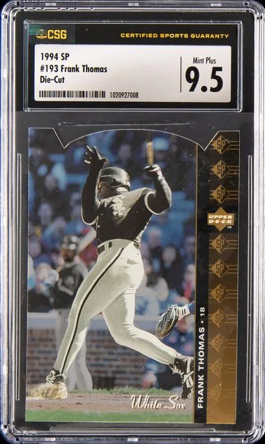 1994 SP Die-Cut Frank Thomas #193 card image