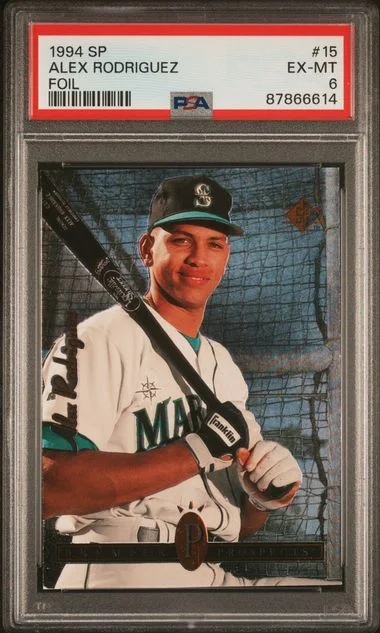 1994 SP Foil Alex Rodriguez #15 card image