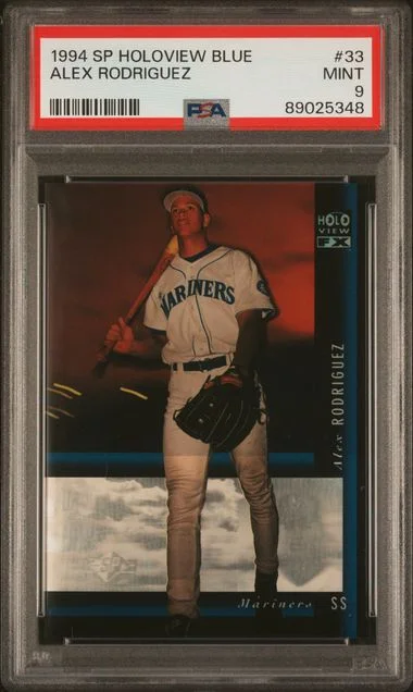 1994 SP Holoview Blue Alex Rodriguez #33 card image