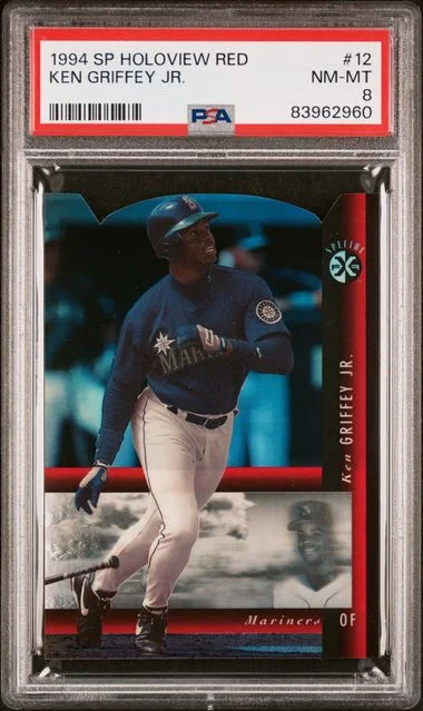 1994 SP Holoview Red Ken Griffey Jr. #12 card image