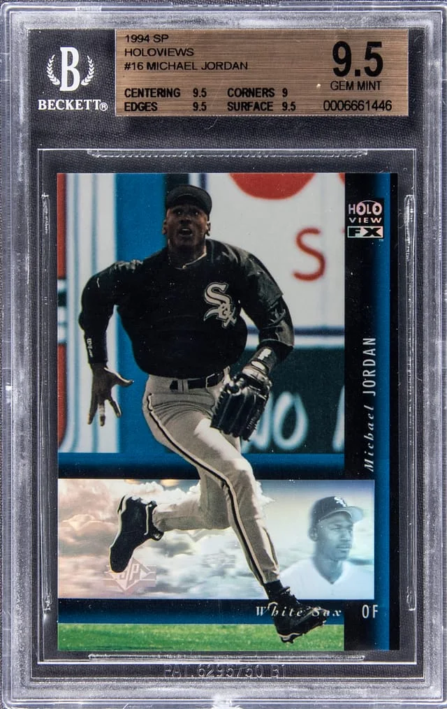 1994 SP Holoviews Michael Jordan #16 card image